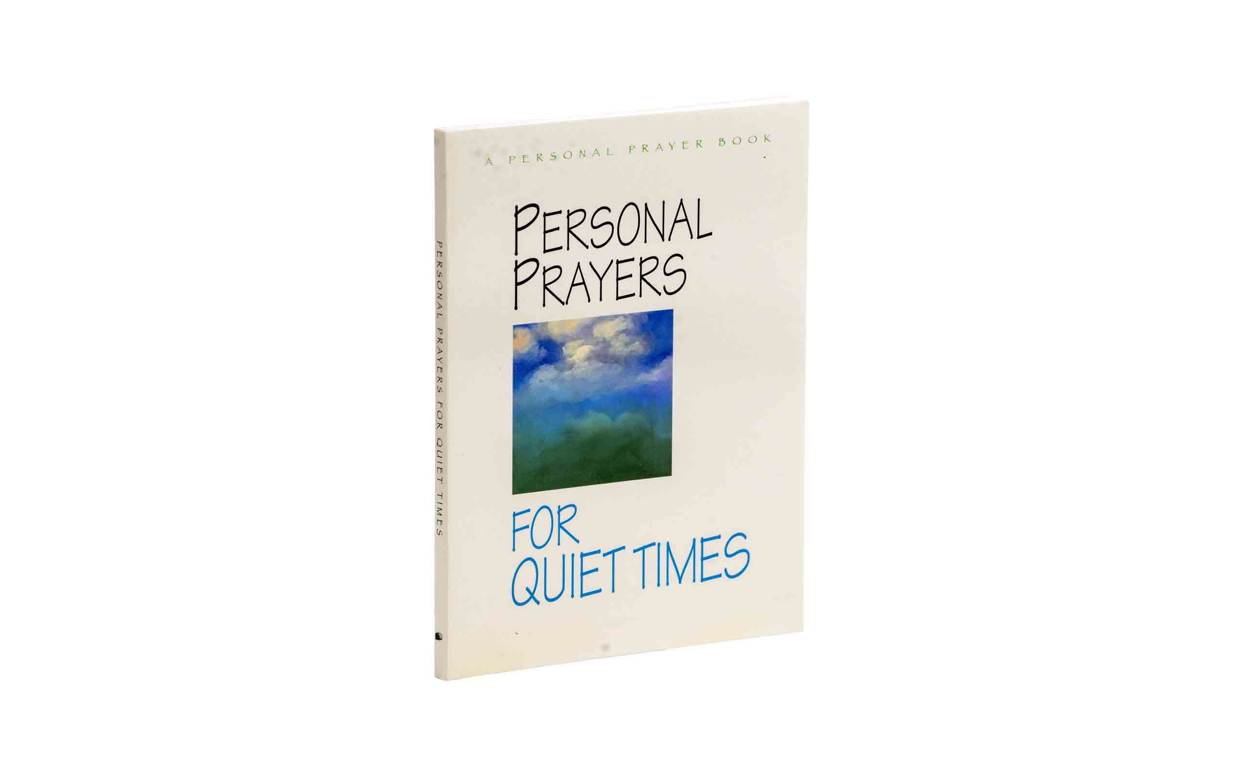 Personal Prayers for Quiet Times