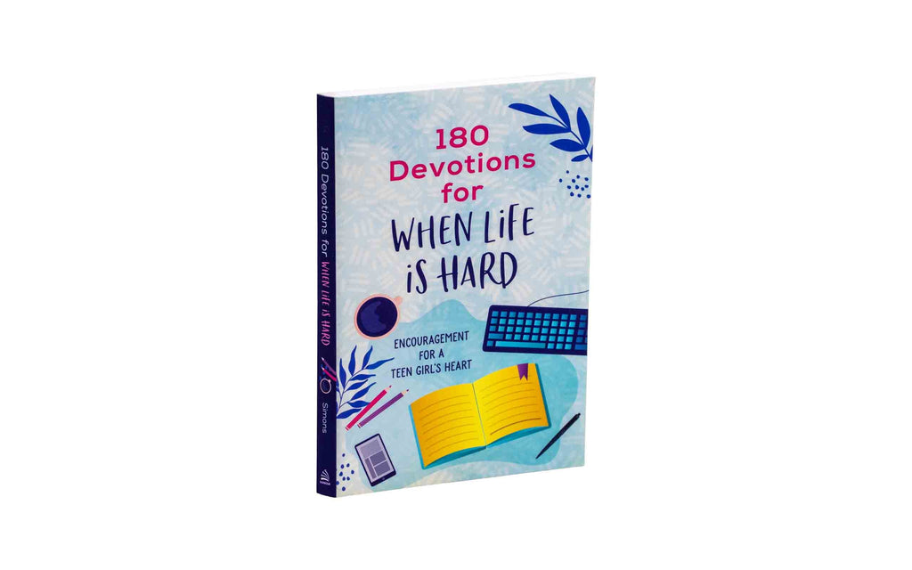 180 Devotions for When Life Is Hard | Ch + 3 Minutes With Jesus | Christian Bible S Combo