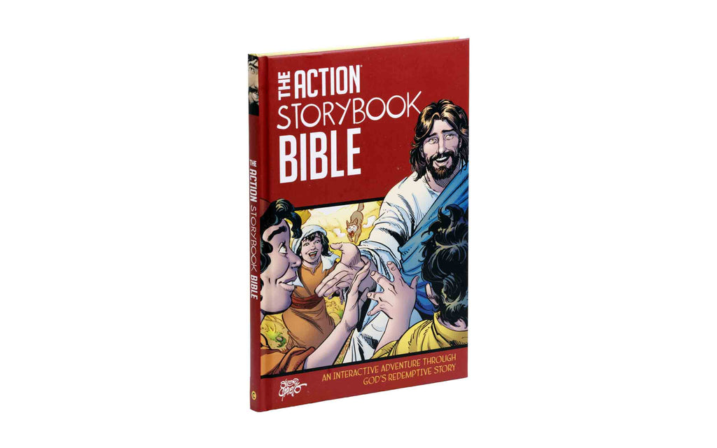 The Action Storybook Bible: An Interactive Adventure through God’s Redemptive Story
