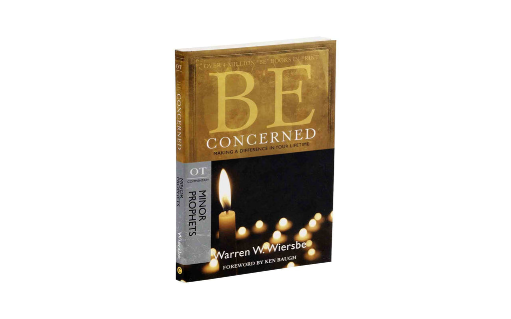 Be Concerned: Making a Difference in Your Lifetime