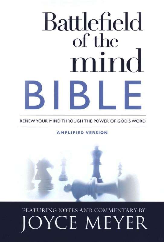 Battlefield of the Mind Bible, Amplified Version - Hardbound Edition (ISBN: 9781455595327)