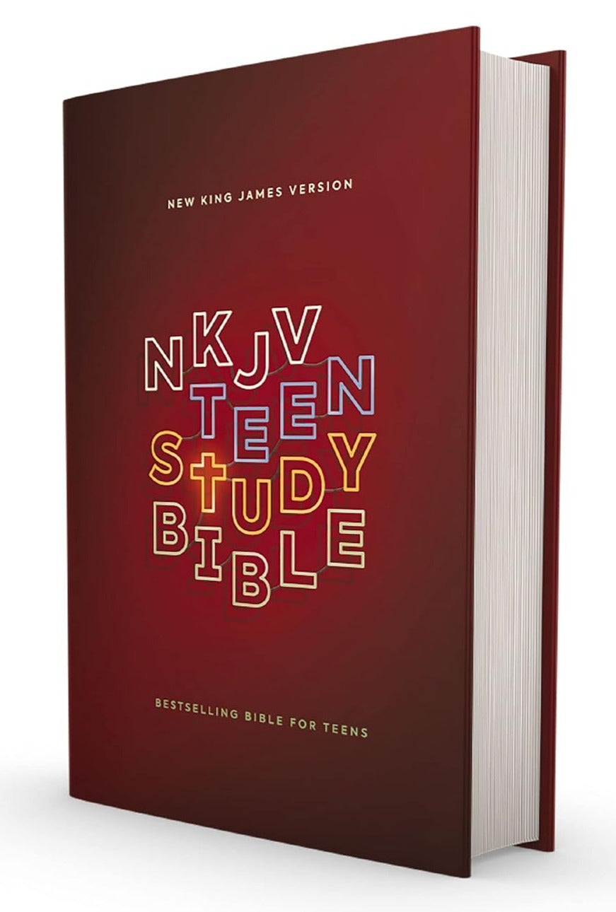 NKJV Teen Study Bible, Comfort Print Hardcover