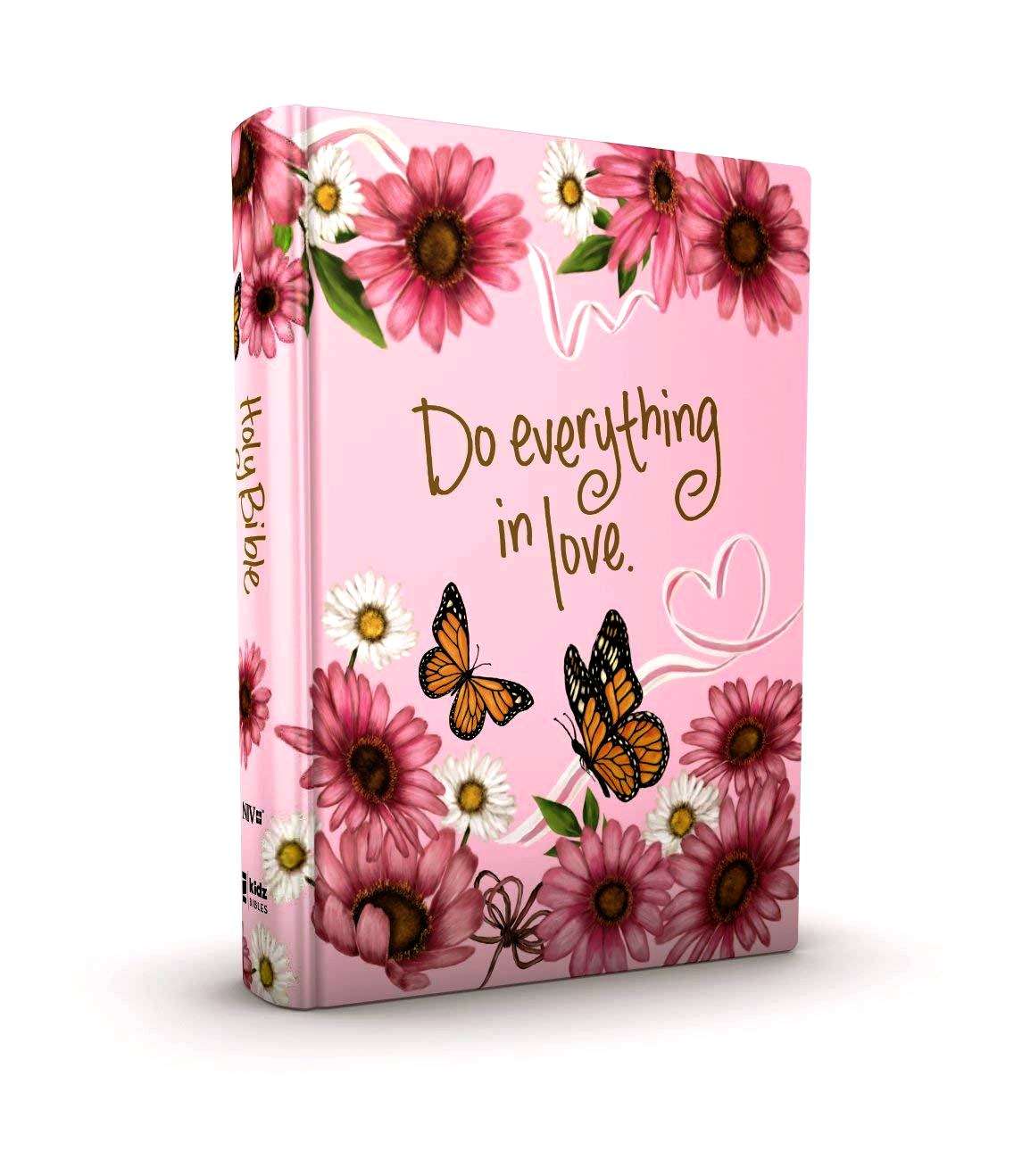 NIV Artisan Collection Journaling Bible for Girls - Floral Design