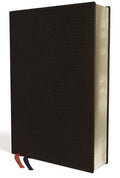 NIV Thinline Bonded Leather Burgundy Red Letter Edition Bible