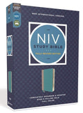 Holy Bible: New International Version, Leathersoft, Comfort Print, Reference (NIV Study Bible, Fully Revised Edition) Imitation Leather – Import