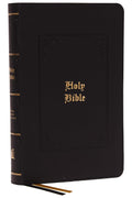 Personal Size Large Print KJV Reference Bible with Red Letter Imitation Leather Cover