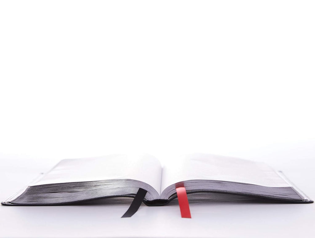 NKJV Value Thinline Bible Large Print Imitation Leather Black Red Letter Edition