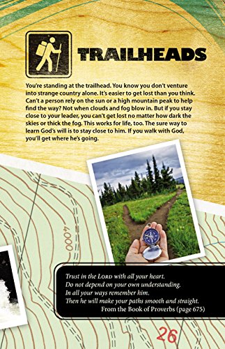 Cover of NIRV's Pathlight: A Camper's Bible, a devotional Bible for kids