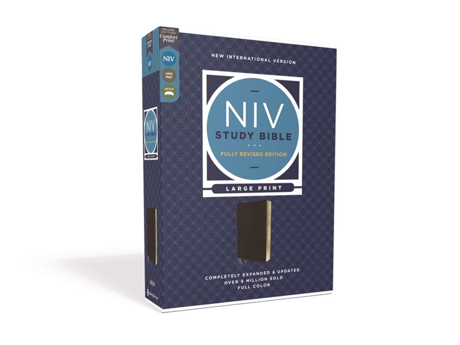 Holy Bible: New International Version, Leathersoft, Comfort Print, Reference (NIV Study Bible, Fully Revised Edition) Imitation Leather – Import