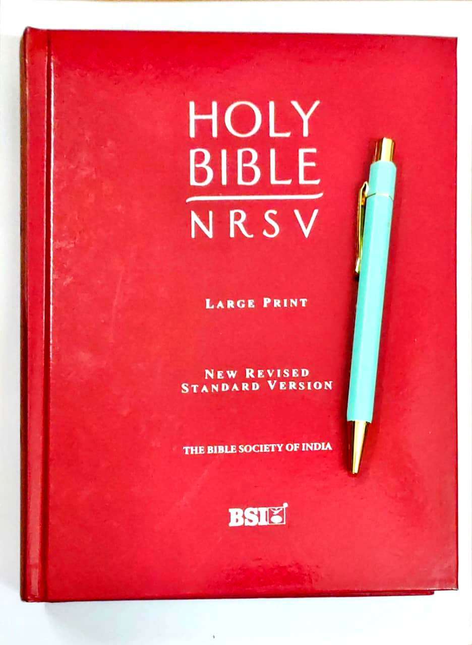 NRSV Large Print Bible, New Revised Standard Version - Hardbound Edition (ISBN: 9780564035670)