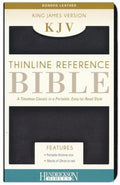 KJV King James Version Thinline Reference Bible in bonded leather