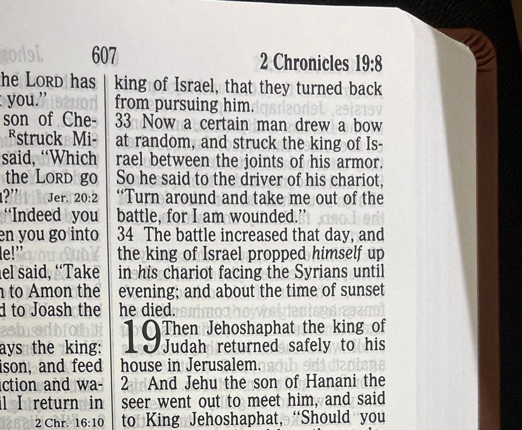 NKJV Super Giant Print Bible – Paperback | Extra-Large Easy-Read Text | Words of Christ in Red | Large Print Edition