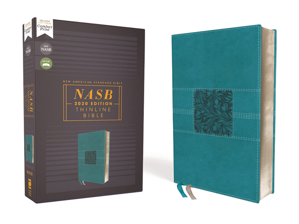 2020 NASB Thinline Leathersoft Bible with Comfort Print and Red Letter