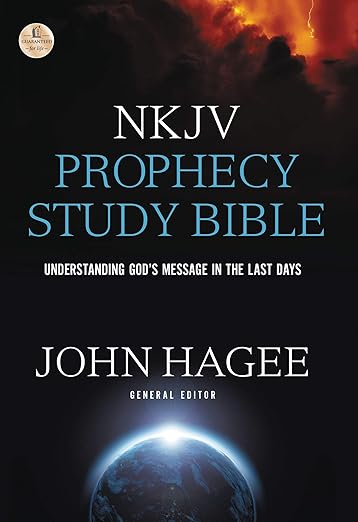 Bible study guide for prophecy, NKJV Prophecy Study Bible, Hardcover, Red Letter Edition