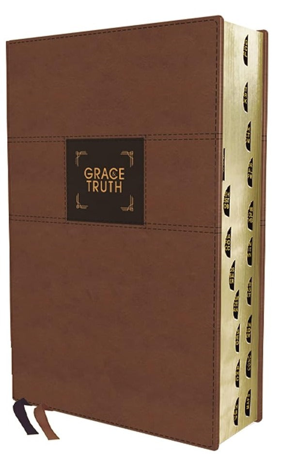 Professional NIV study Bible with indexed leather cover