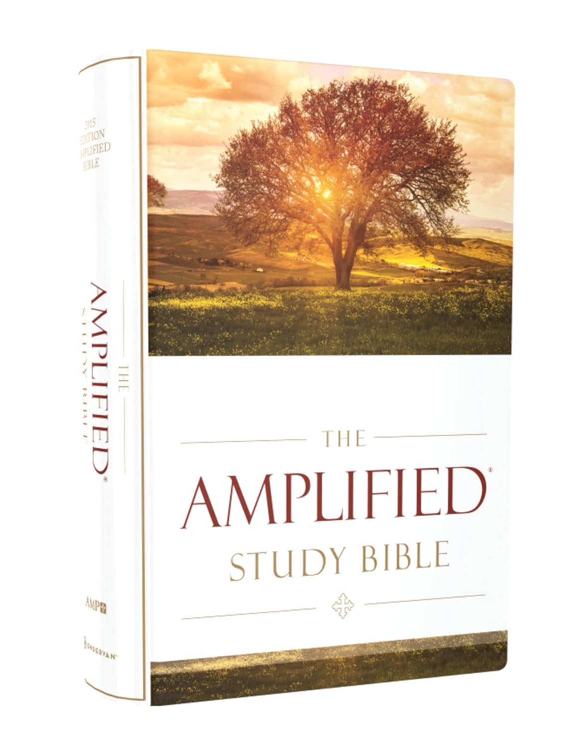 The Amplified Study Bible, Leathersoft/ Hardcover, Brown Imitation Leather