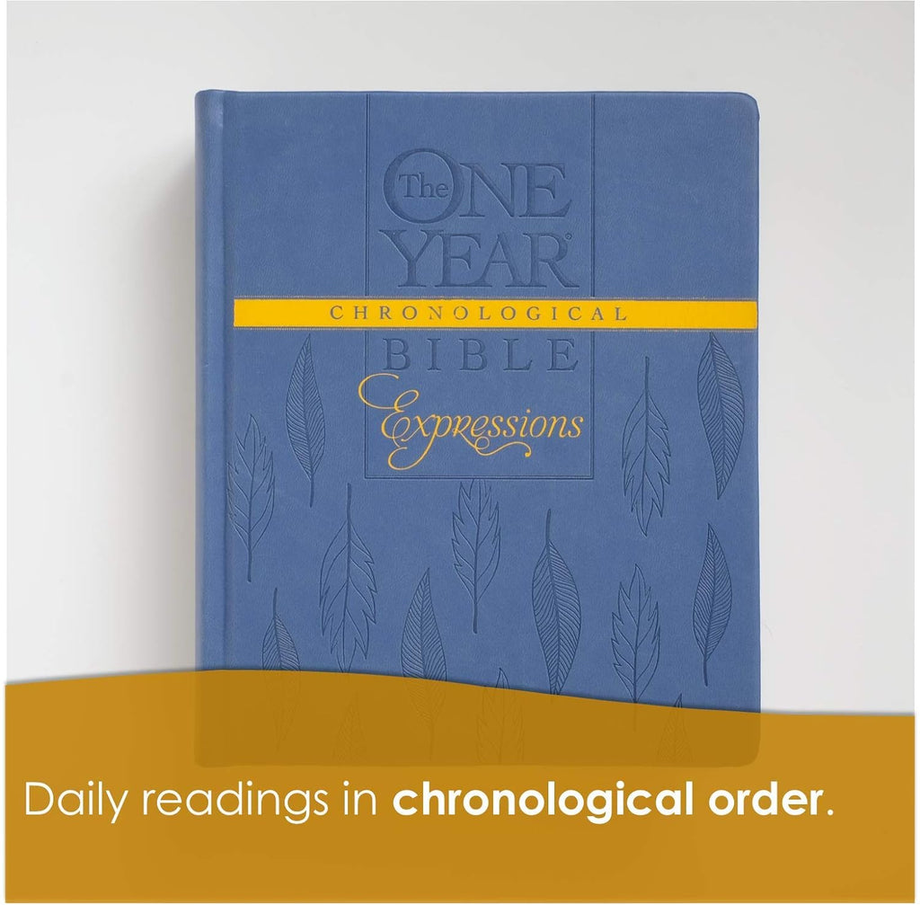 NLT One Year Bible Creative Expressions Deluxe Hardcover