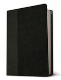 NLT Life Recovery Bible, Personal Size, imitation leather black onyx