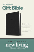 New Living Translation black leather gift Bible