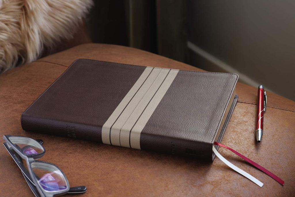 NIV, Thinline Bible, Large Print, Imitation Leather, Red Letter Edition: New International Version, Leathersoft, Thinline,