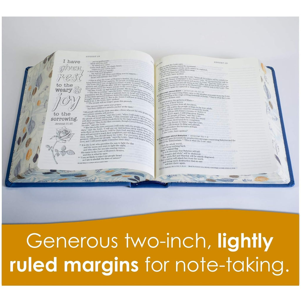 NLT One Year Bible Creative Expressions Deluxe Hardcover