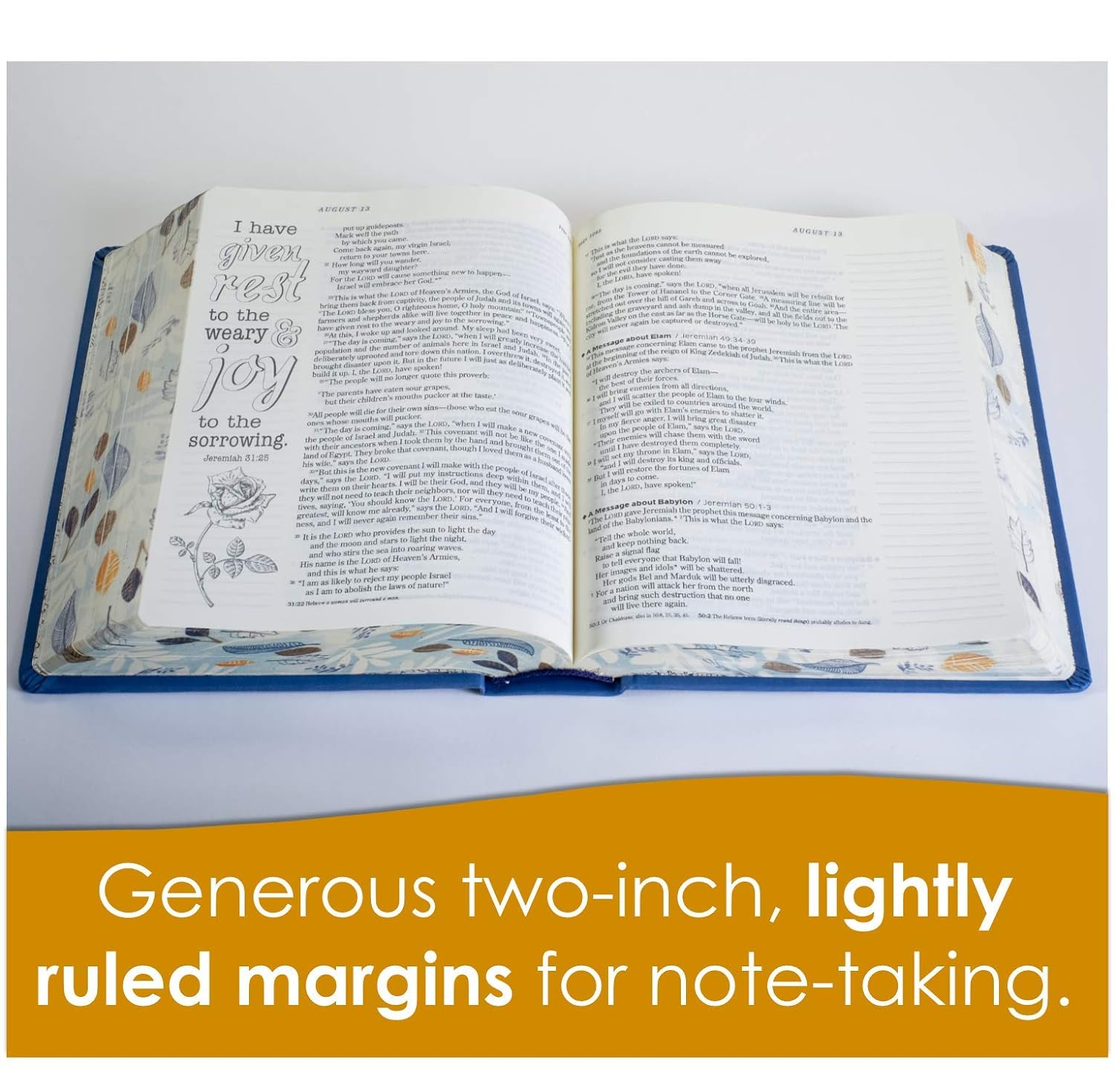 NLT One Year Bible Creative Expressions Deluxe Hardcover
