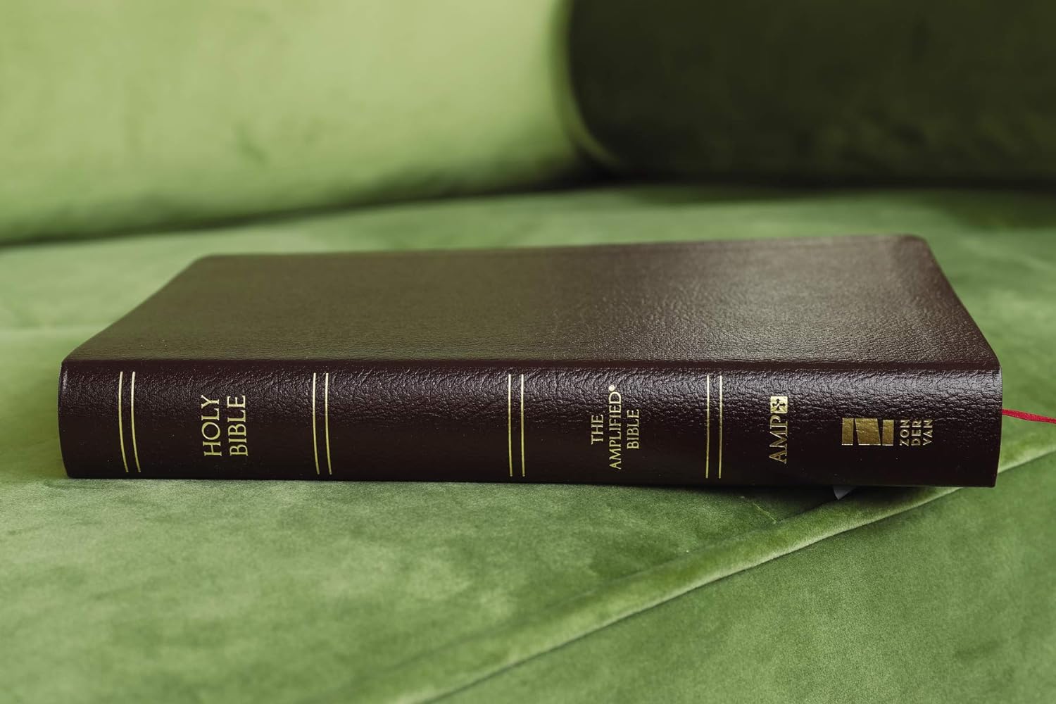 Amplify your Bible understanding with the Brown bonded leather Amplified Holy Bible, featuring the original Greek and Hebrew 