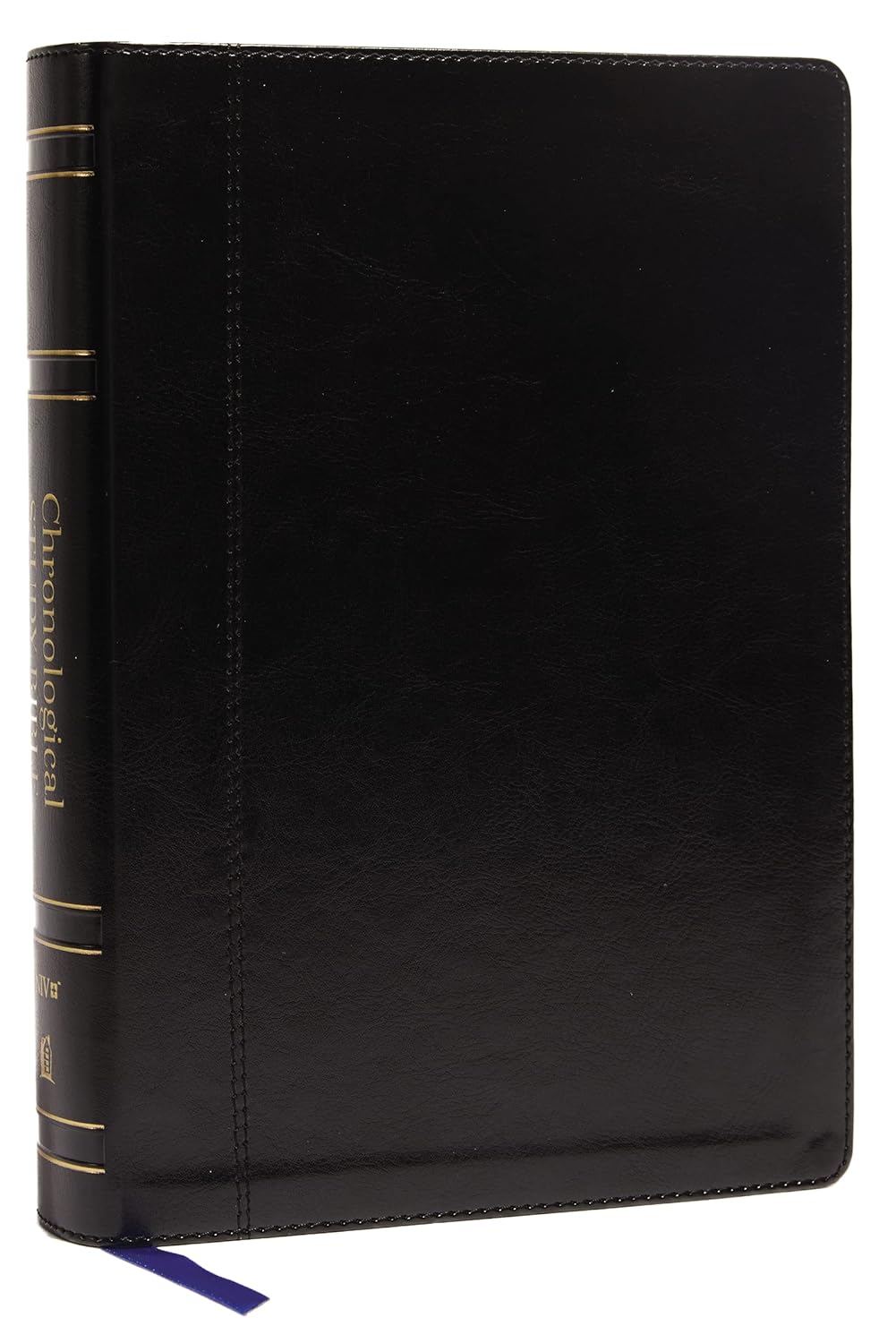 New International Version Chronological Study Bible Black Leathersoft Cover