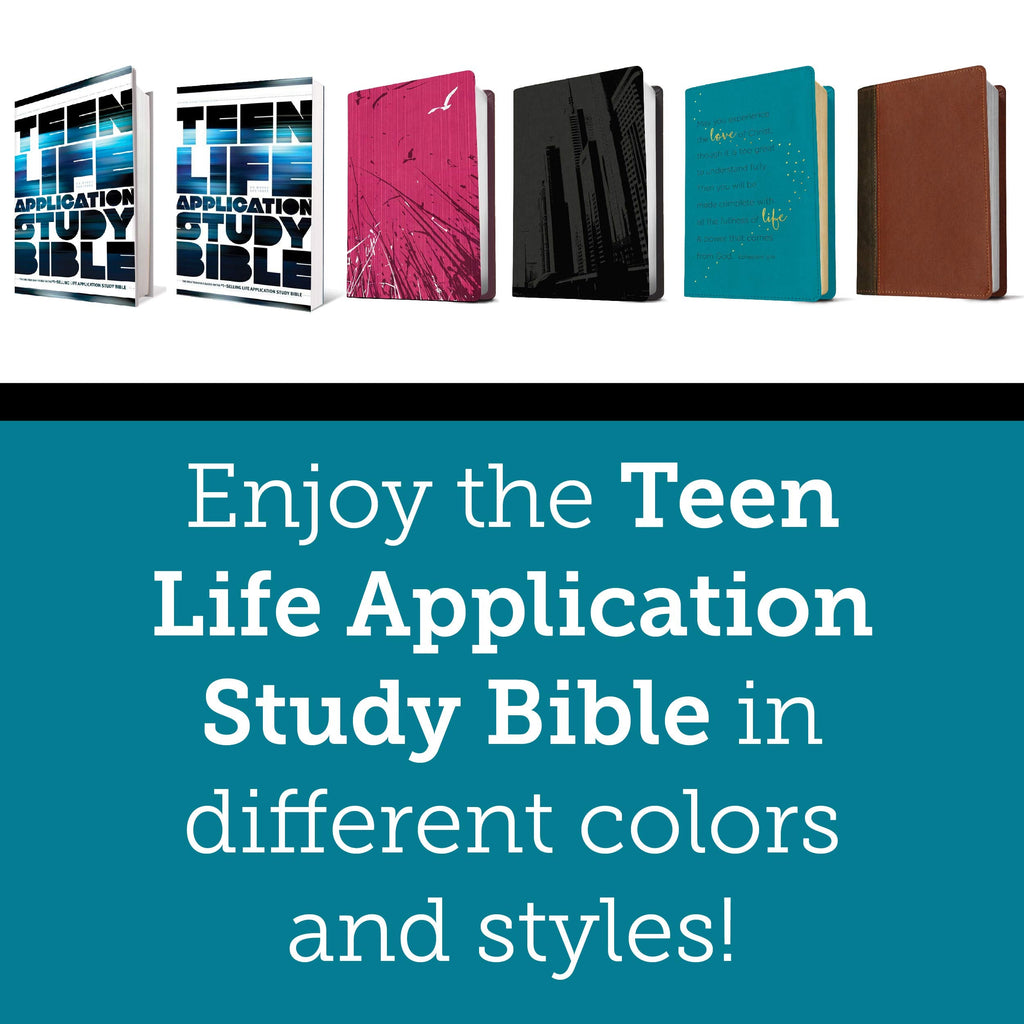 NLT Teen Life Application Study Bible, illustrated edition in paperback