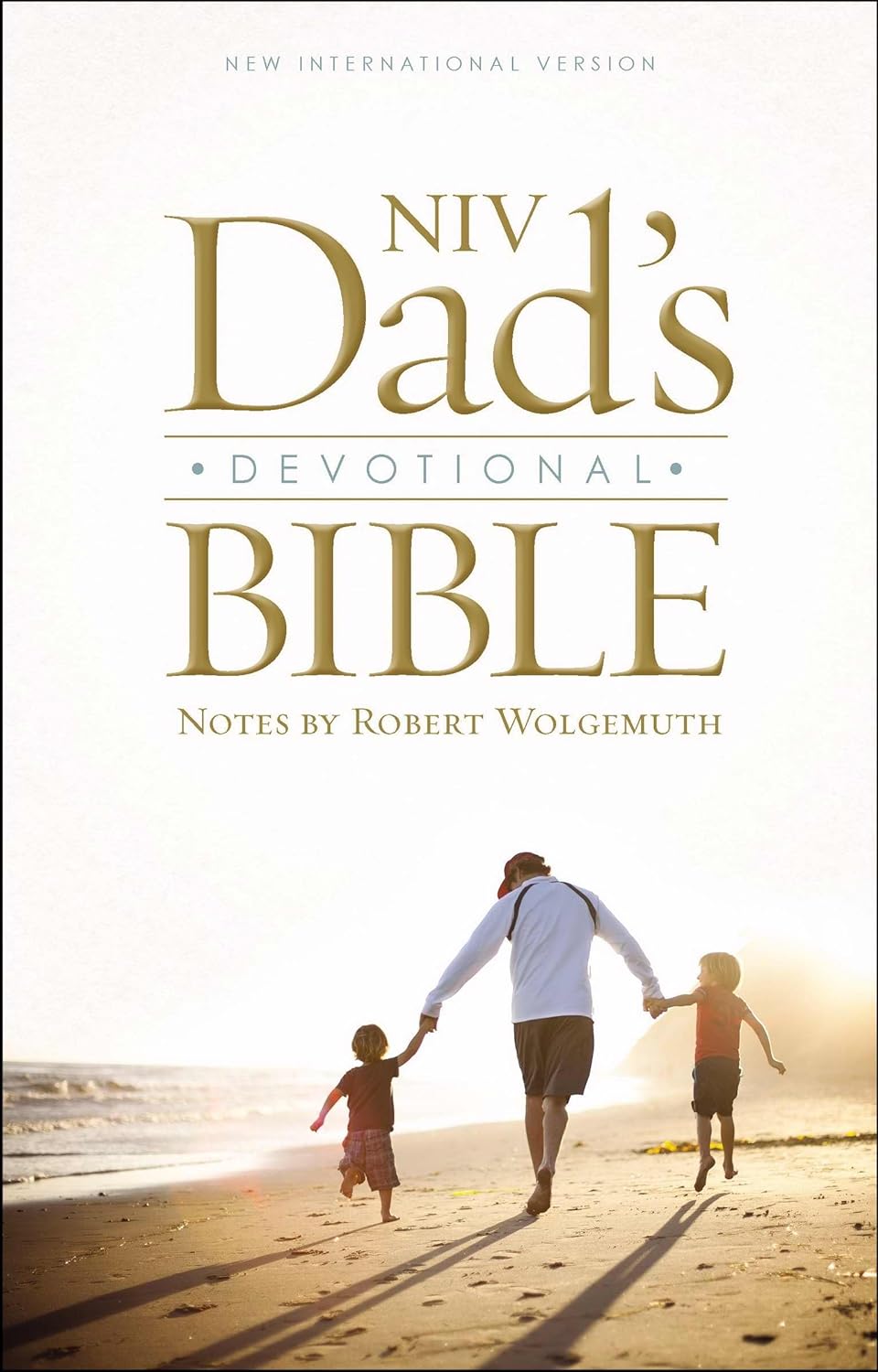 Dad's Devotional Bible in New International Version, available in a high-quality hardcover edition for daily reading.