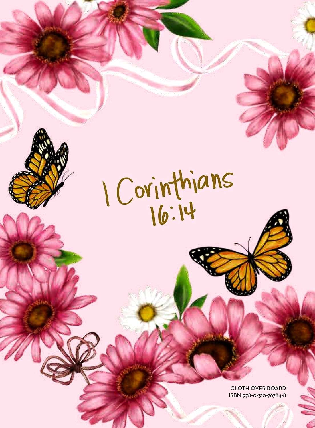 NIV Artisan Collection Journaling Bible for Girls - Floral Design