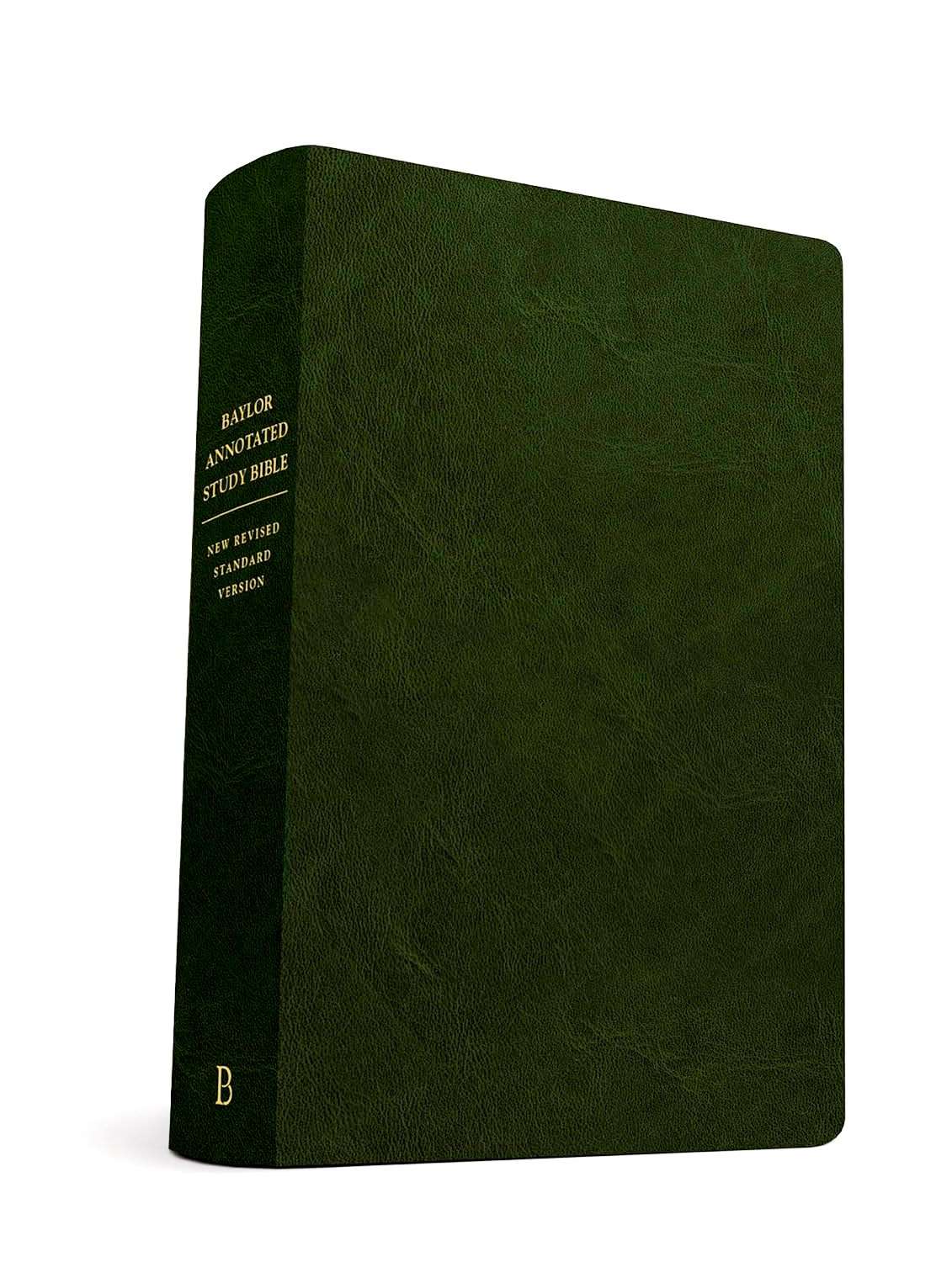 NRSV Baylor Annotated Study Bible, Deluxe Green & Gold Edition, Edited by W. H. Bellinger Jr. and Todd D. Still