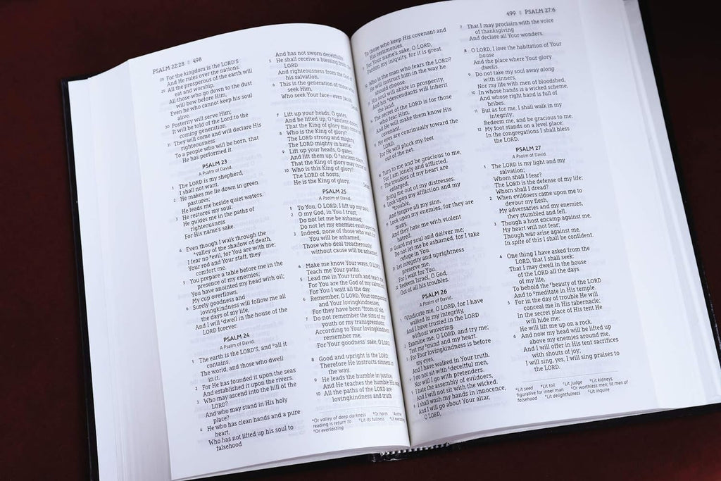 NASB, Pew and Worship Bible, Hardcover, 1995 Text, Comfort Print Hardcover