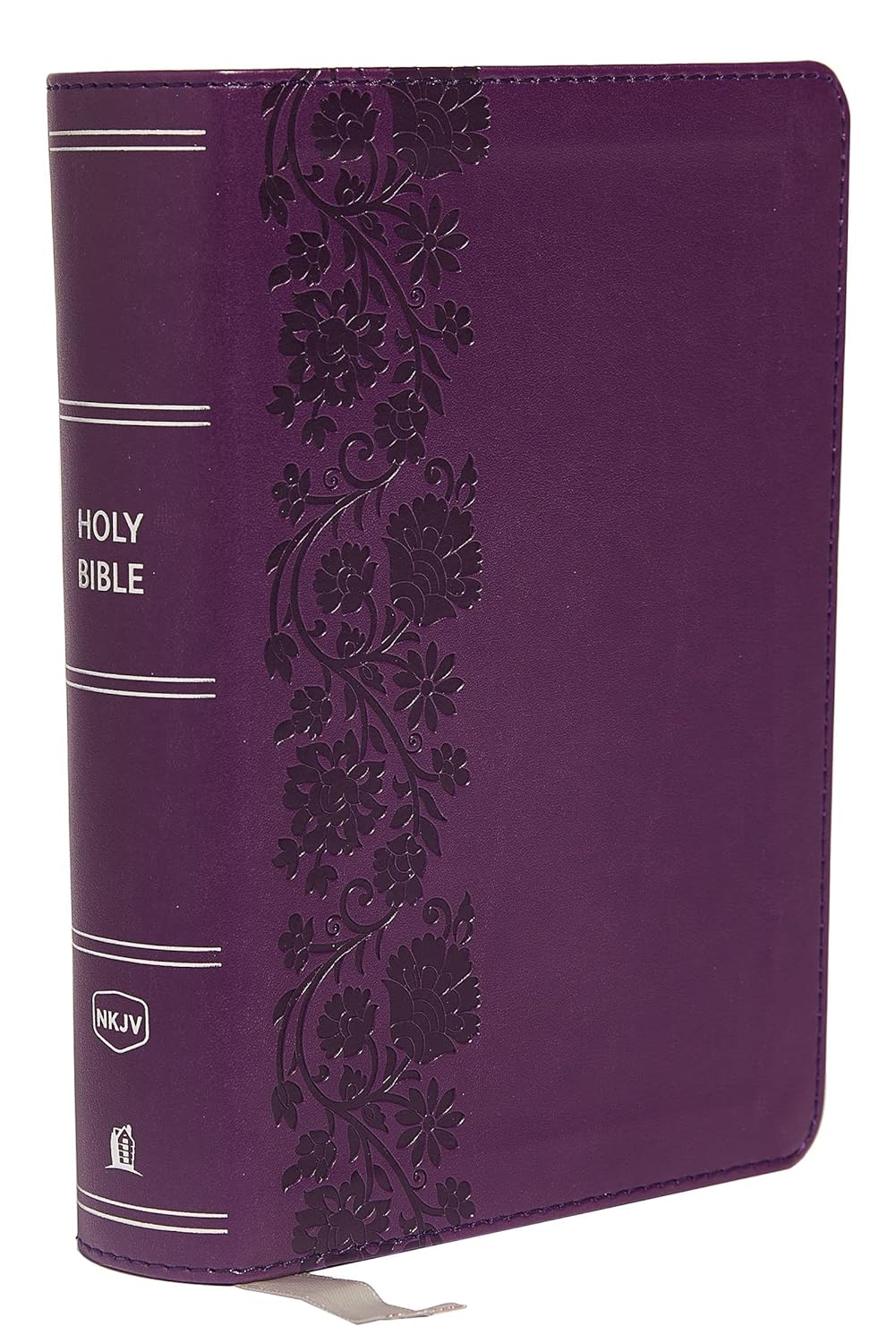 NKJV, End-of-Verse Reference Bible, Compact, Leathersoft, Purple, Red Letter, Comfort Print: Holy Bible, New King James Version Imitation Leather – Import