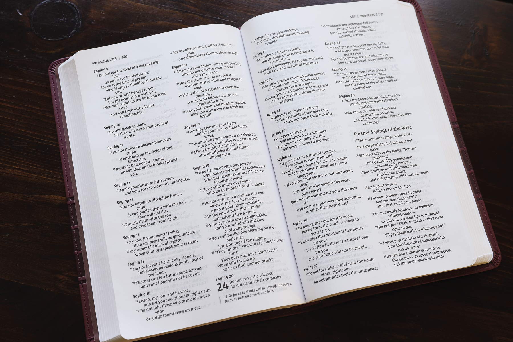 Holy Bible: New International Version, Burgundy Leathersoft, Value Thinline Bible Imitation Leather