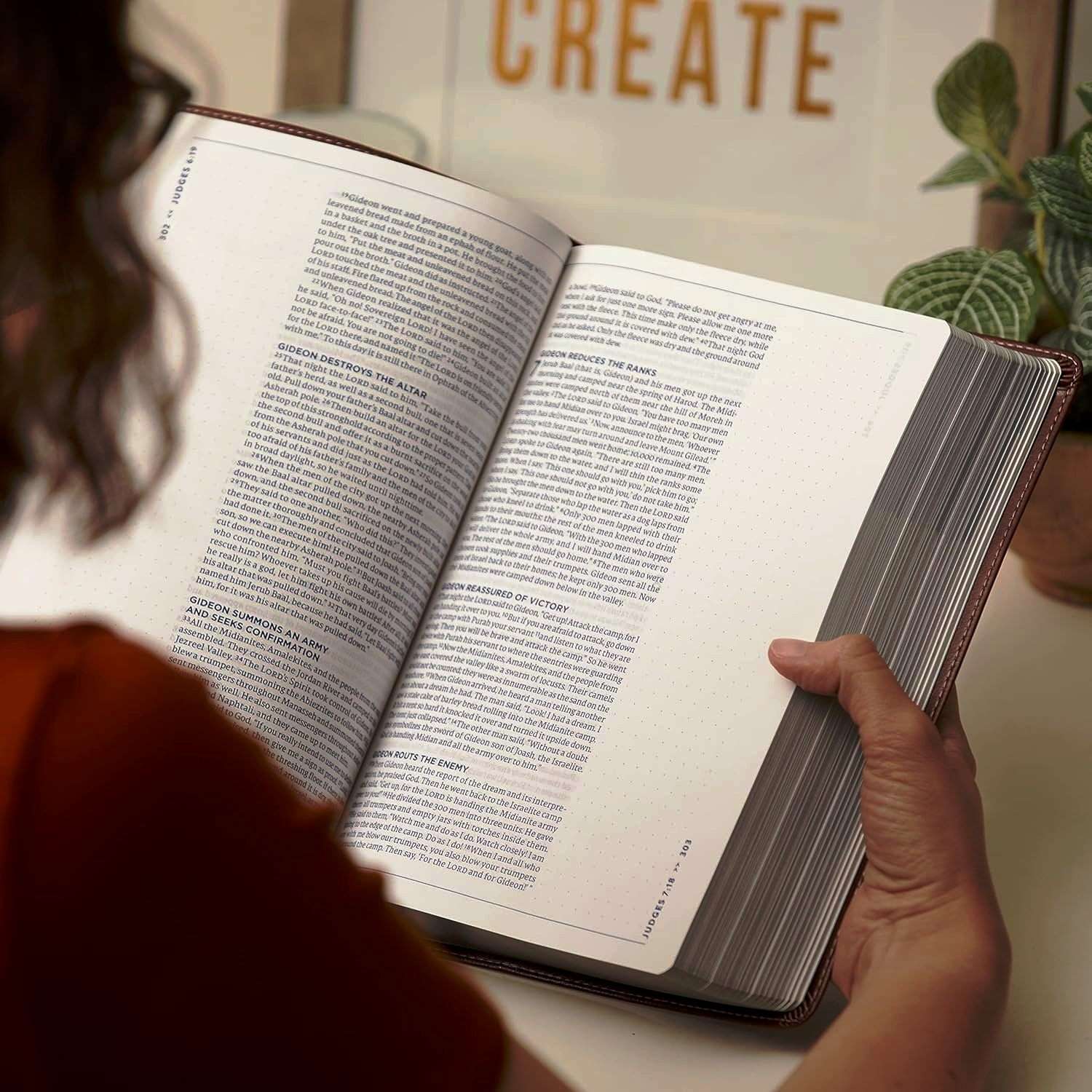 NET The Text Bible, British Tan Leather Soft Cover, ISBN: 9780785248170