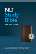 Explore the Word of God with the NLT Study Bible: Ask Seek Knock devotional guide, a comprehensive resource for spiritual gro