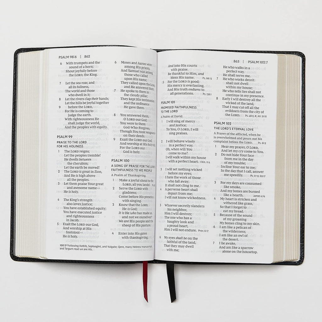 NKJV, End-of-Verse Reference Bible, Compact, Leathersoft, Purple, Red Letter, Comfort Print: Holy Bible, New King James Version Imitation Leather – Import