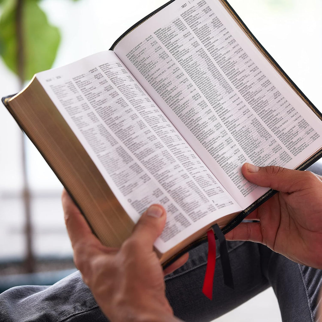 NKJV, End-of-Verse Reference Bible, Compact, Leathersoft, Purple, Red Letter, Comfort Print: Holy Bible, New King James Version Imitation Leather – Import