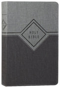 NIV Premium Gift Bible in red letter edition, black and gray cover