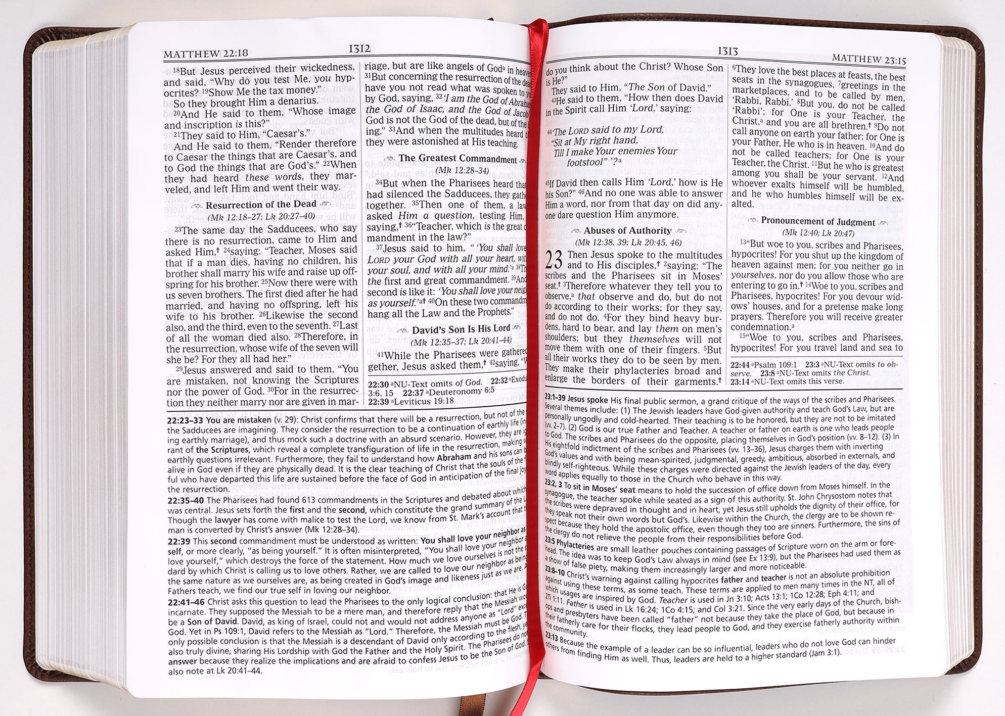 NKJV Orthodox Study Bible Brown (Black Letter Edition)