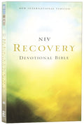 NIV Recovery Devotional Bible in Black Letter Edition leather bound