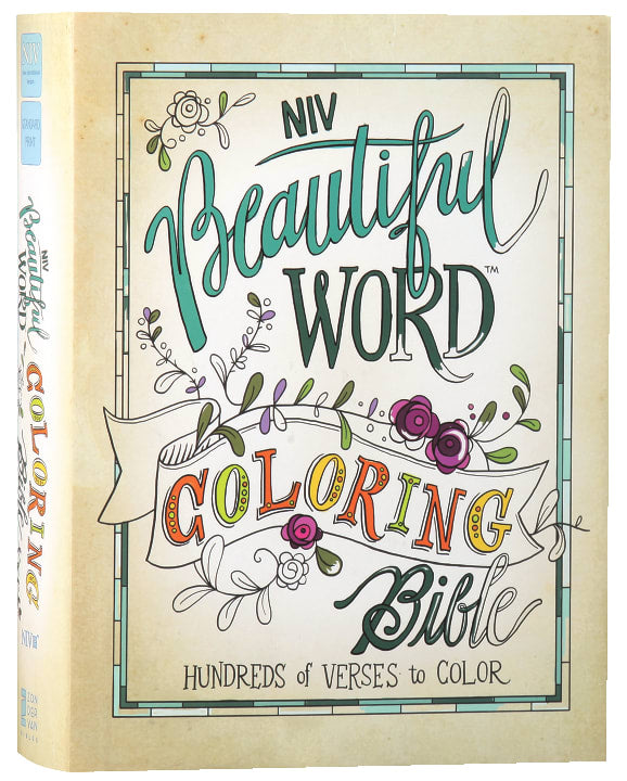 NIV Devotional Journaling Bible with Beautiful Word Design, black letter edition