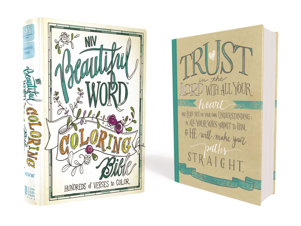 NIV Beautiful Word Coloring Bible (Black Letter Edition)