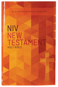 NIV Outreach New Testament in Black Letter Edition with Orange Cross design