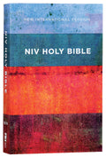 NIV Value Bible with Outreach Features, Black Letter Edition, Red and Blue Stripes