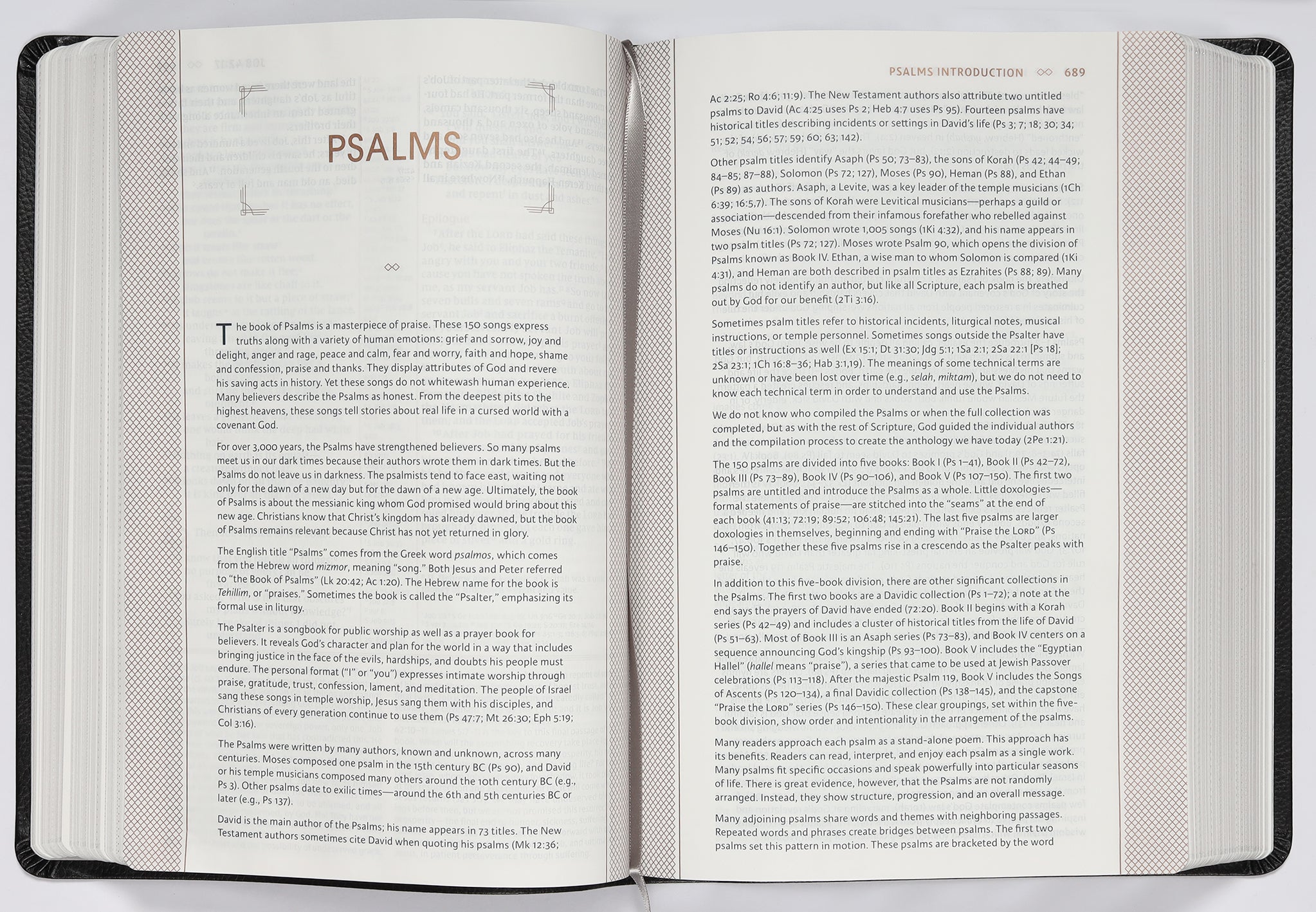 Large Print NIV Study Bible featuring Black Letter Edition for thorough study