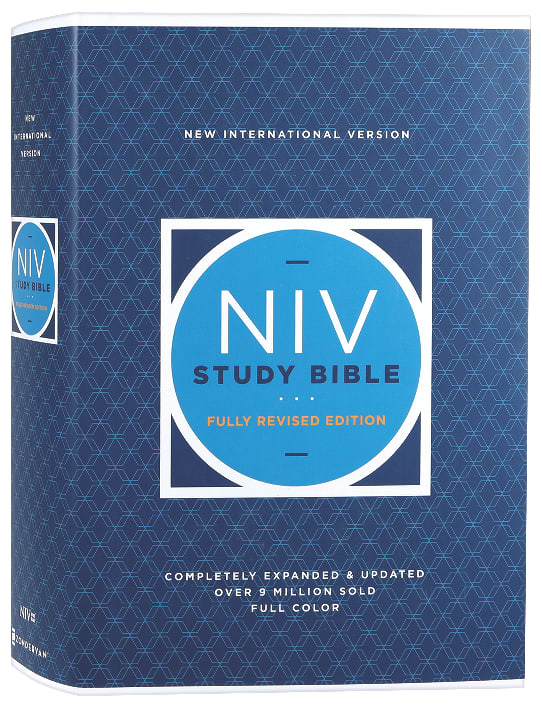 NIV Study Bible with Red Letter Edition Fully Revised