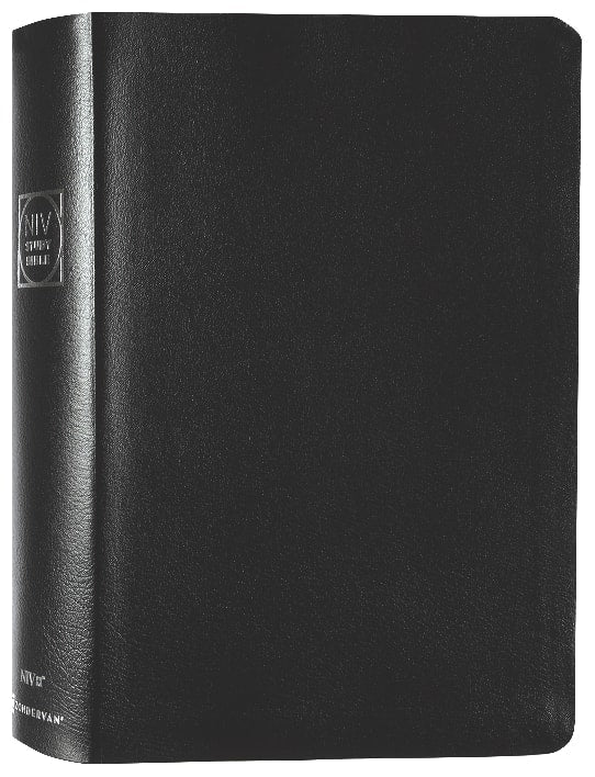 NIV Study Bible in Black Red Letter Edition, Fully Revised 2020.