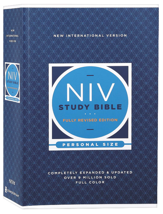 Personal Size NIV Study Bible (2020 Red Letter Edition)